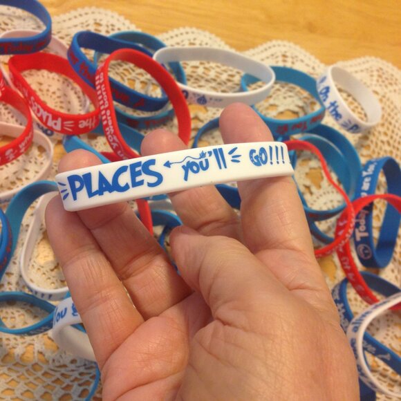 Party Favors Bundle - Dr. Seuss positive affirmation  bracelets - Picture 8 of 10